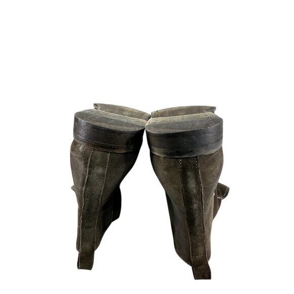 Steve Madden Barstow Mens Size 12 m Brown Leather Slip On Ankle Chelsea Boots - Picture 7 of 9